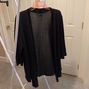 Torrid 3/4 Sleeve Cardigan Size 3 black